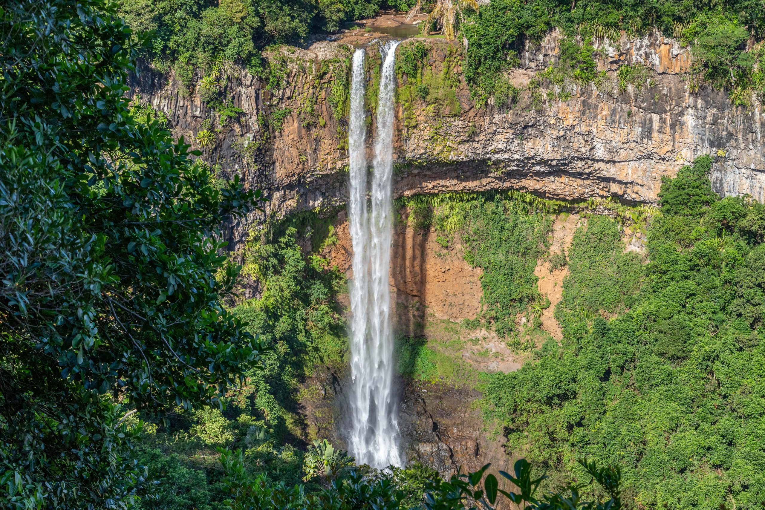 chamarel waterfall mauritius island indian ocean min